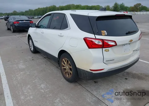 2019 Chevrolet Equinox Lt z USA, uszkodzony, nr VIN 3GNAXUEV4KS636788